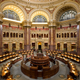 The main reading room at the Library Of Congress